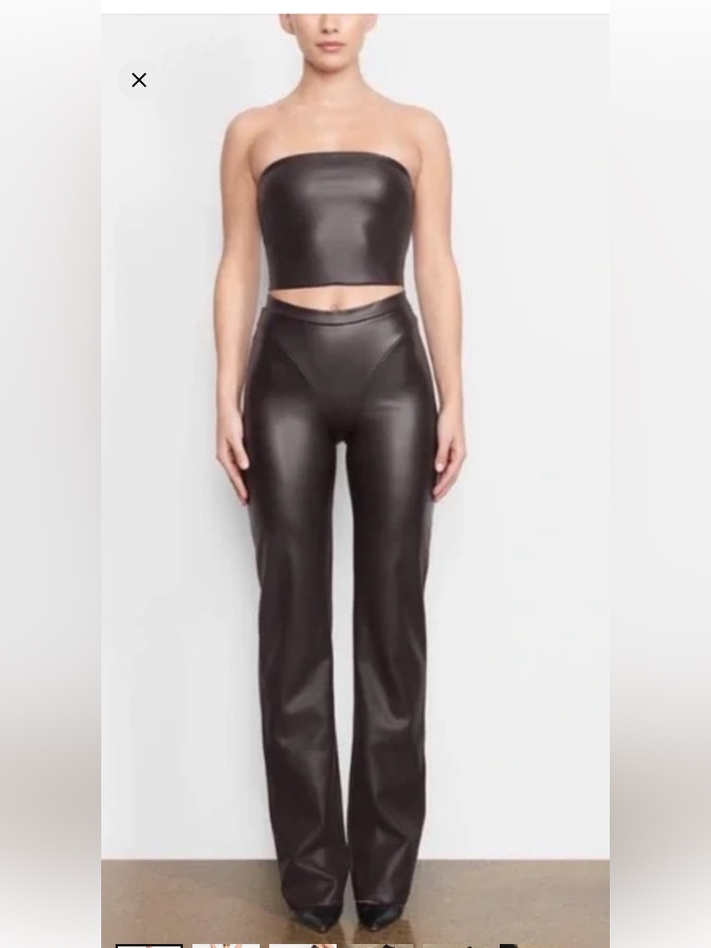 Skims faux leather set